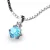 Dámský přívěsek přírodní diamant 0.90 ct G/SI topaz 10859B-TPZ