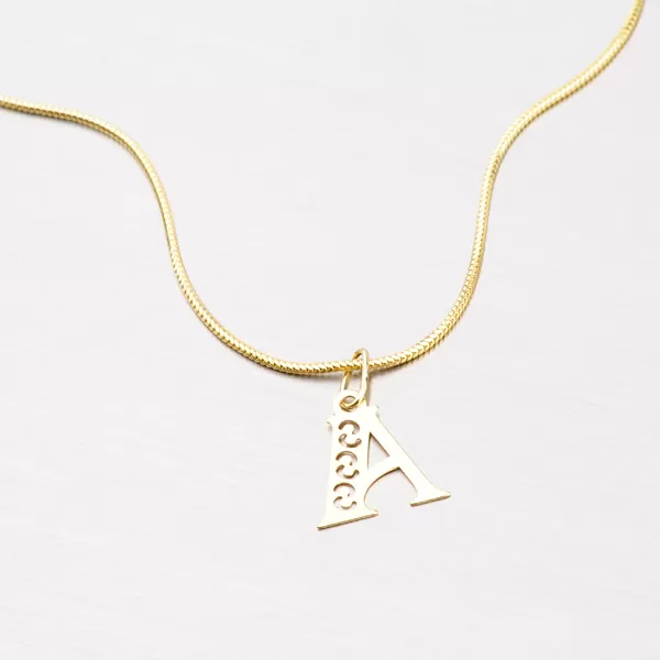 Přívěsek žluté zlato 585 písmeno 442-0001-A