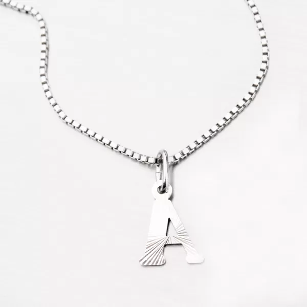 Stříbrné písmenko - A M5114-FC-A