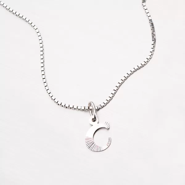 Stříbrné písmenko - C M5114-FC-C