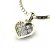 Dámský přívěsek žluté zlato 585/1000 přírodní diamant 0.176 ct G/SI srdce s brilianty 10877-ZL-DIA