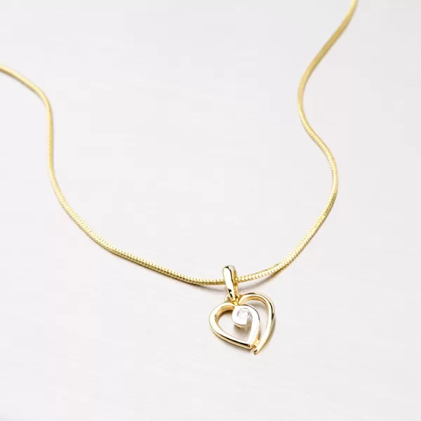 Dámský přívěsek žluté zlato 585 DZ1609ZL-1