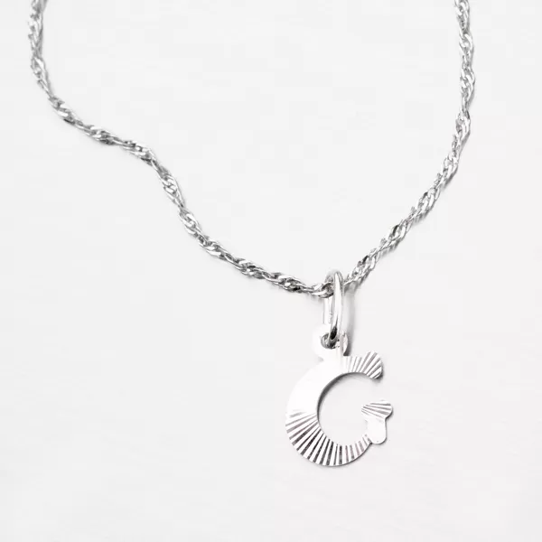 Stříbrné písmenko - G M5114-FC-G