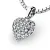 Dámský přívěsek přírodní diamant 0.204 ct G/SI srdce 10923-B-DIA