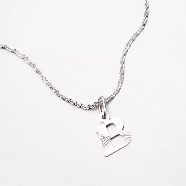 Stříbrné písmenko - B M5114-FC-B