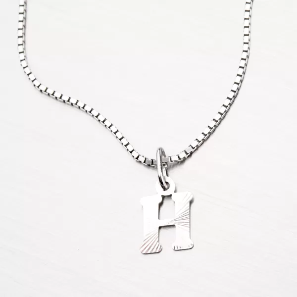 Stříbrné písmenko - H M5114-FC-H
