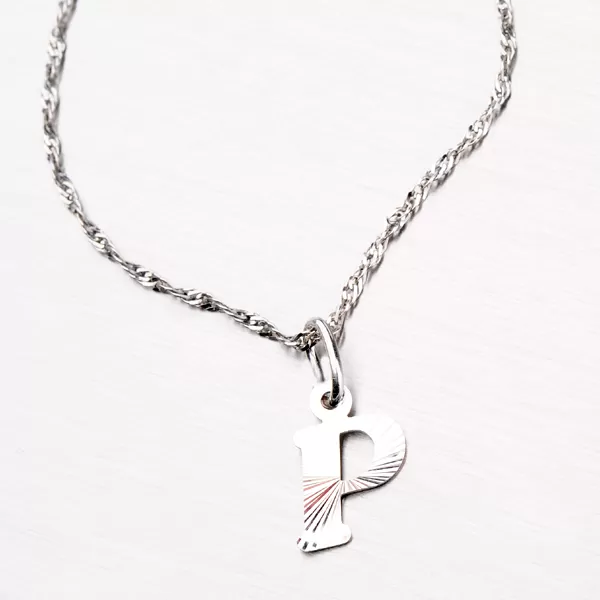 Přívěsek stříbro 925 písmeno - P M5114-FC-P