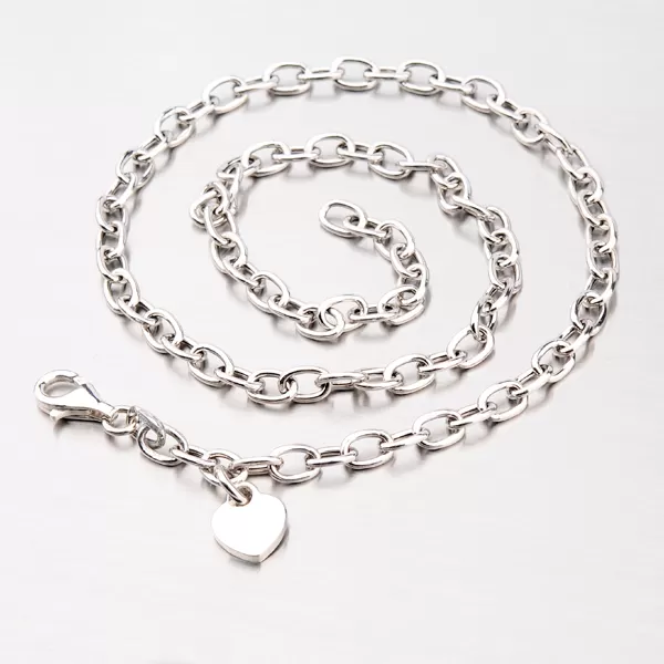 Krásný náhrdelník se srdíčkem N1401305-1264-SLX