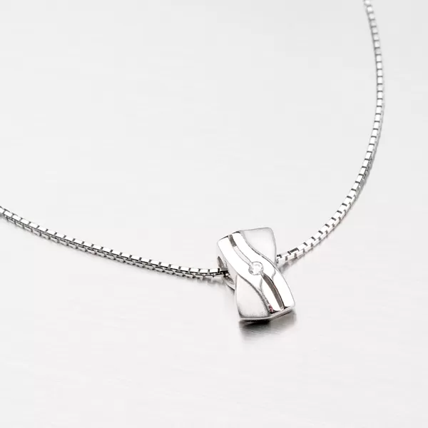 Přívěsek z bílého zlata DZ1751B