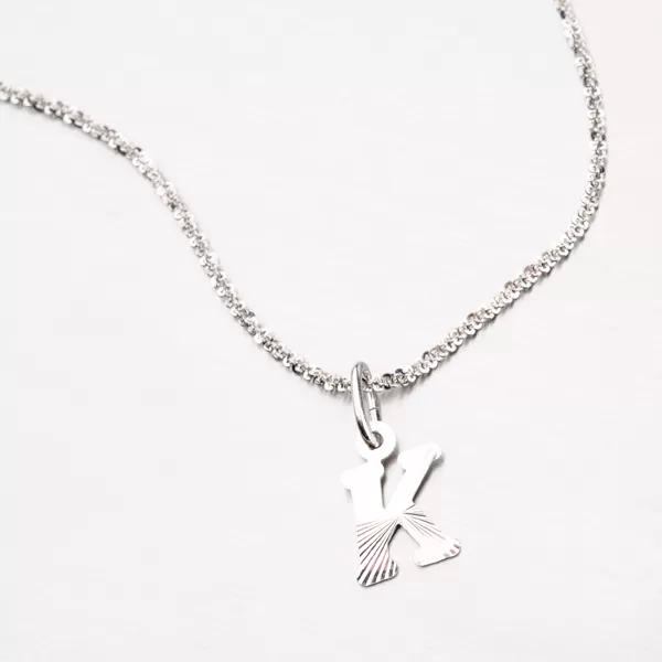 Stříbrné písmenko - K M5114-FC-K