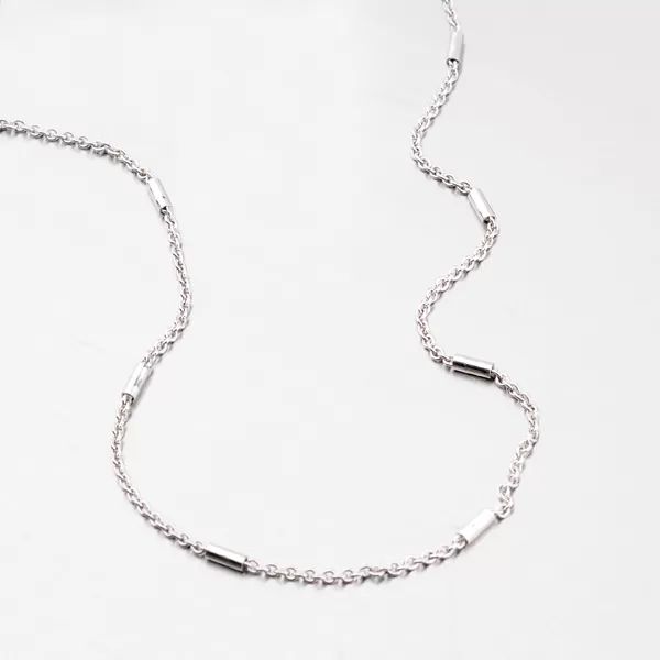 Řetízek z bílého zlata 369-0015