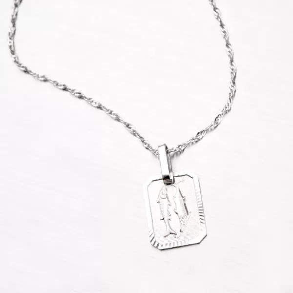 Přívěsek stříbro 925 ryby - měsíční znamení M5013-02