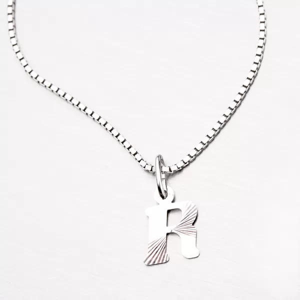 Stříbrné písmenko - R M5114-FC-R