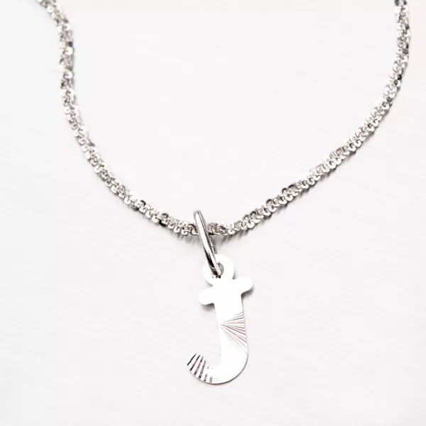 Stříbrné písmenko - J M5114-FC-J