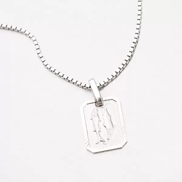 Přívěsek stříbro 925 ryby - měsíční znamení M5013-02