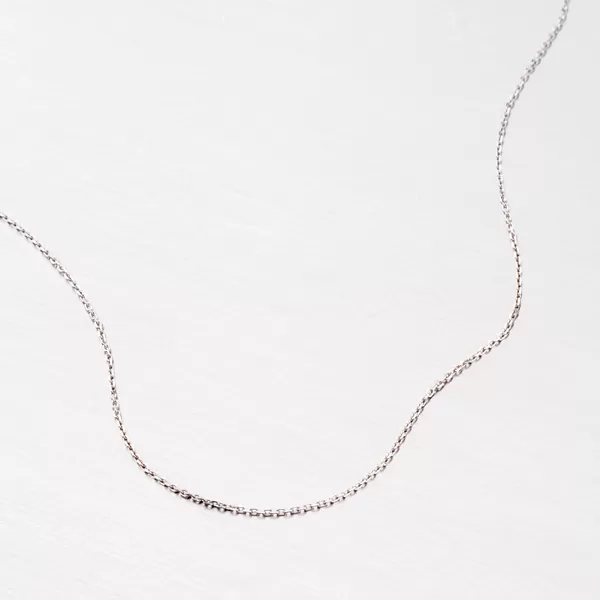 Řetízek z bílého zlata 45-1394