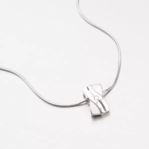 Přívěsek z bílého zlata DZ1751B