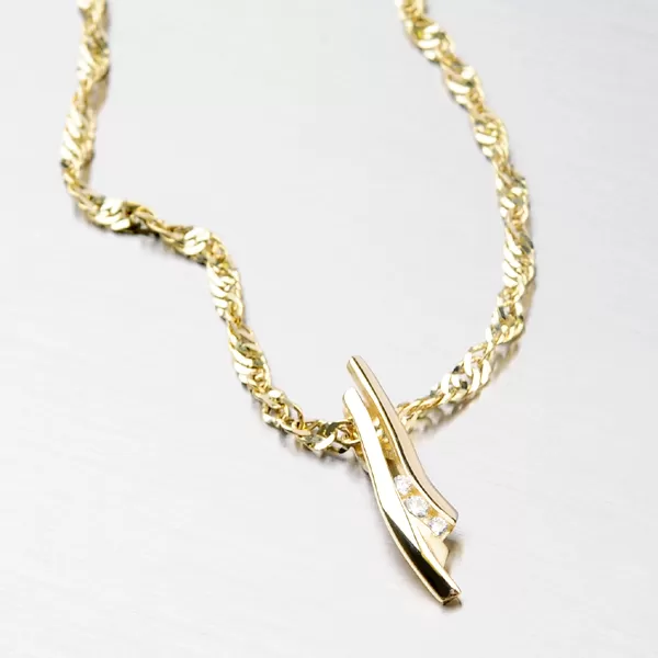 Přívěsek ze žlutého zlata DZ1754ZL