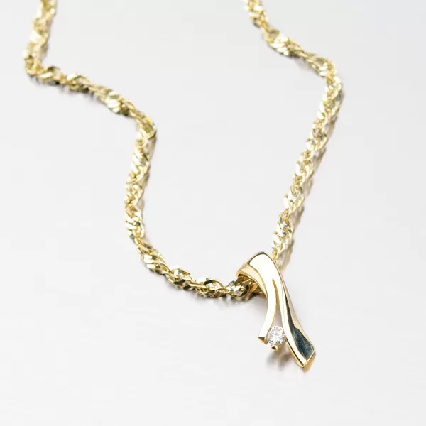 Přívěsek se zirkonem DZ1796ZL