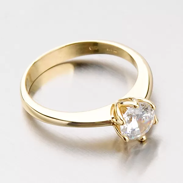 Dámský prsten se zirkony DZ1959ZL