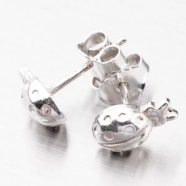 Peckové náušnice berušky M604542