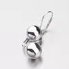 Stříbrné náušnice s kuličkou 12 mm E2102933-1132-SLX