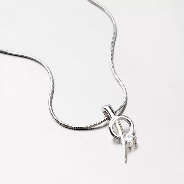 Přívěsek se zirkonem ze zlata DZ1936B