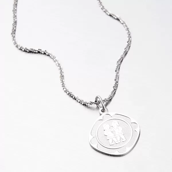 Přívěsek stříbro 925 měsíční znamení - Blíženci M5074-05