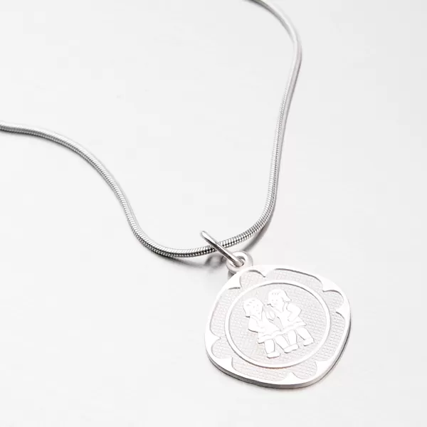 Přívěsek stříbro 925 měsíční znamení - Blíženci M5074-05