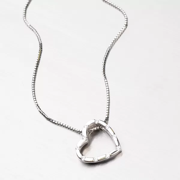 Srdíčko se zirkony DZ1941B