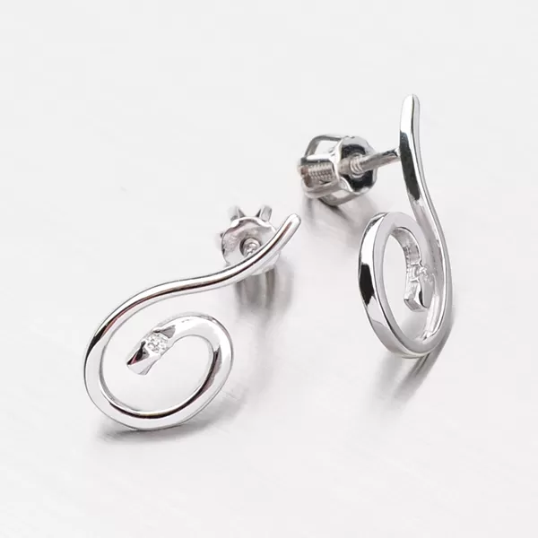 Náušnice se zirkony DZ2022B