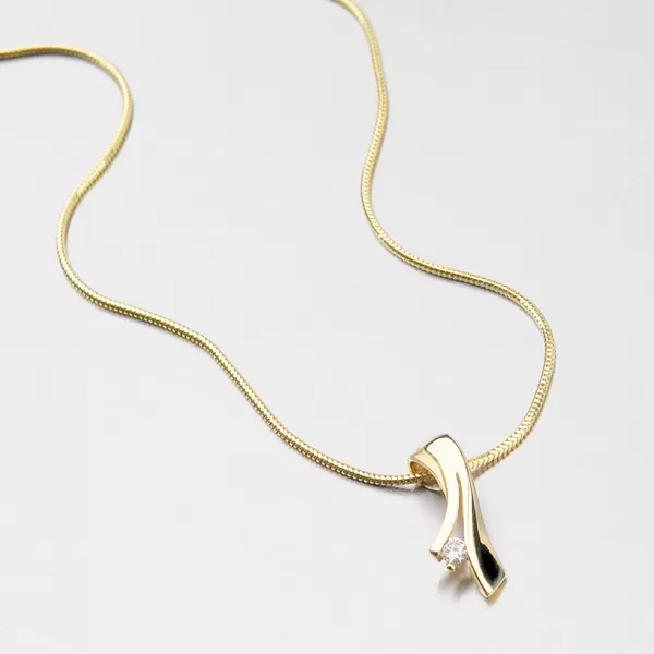 Přívěsek se zirkonem DZ1796ZL