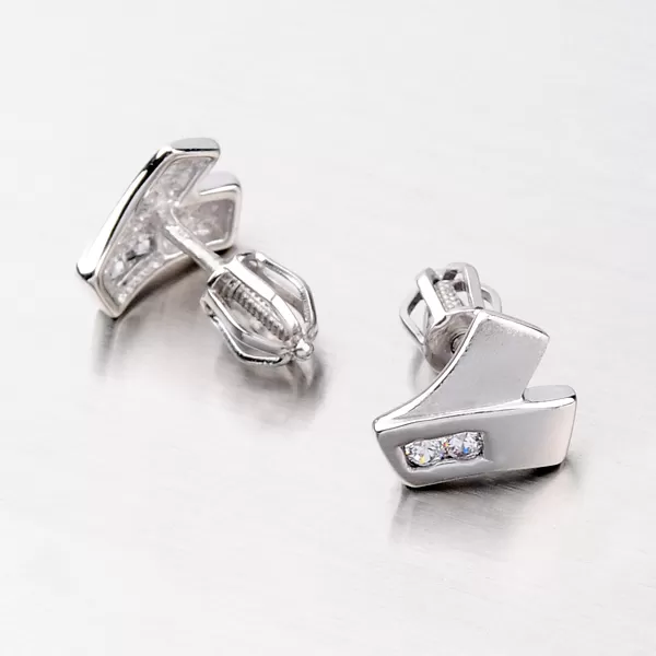 Náušnice ze zlata DZ1640B