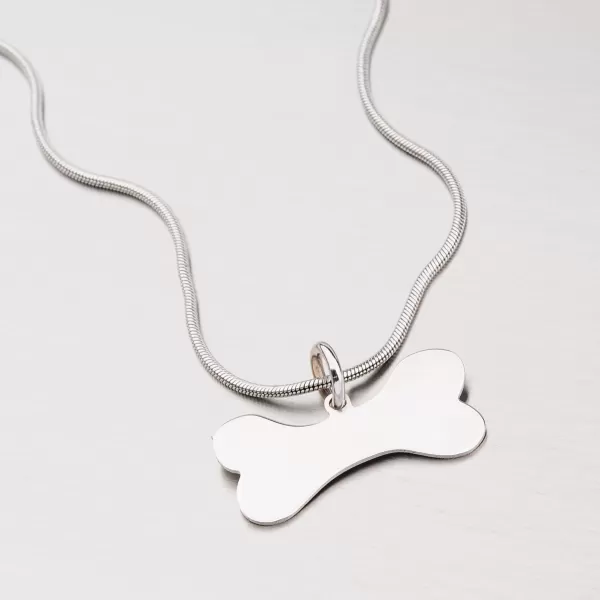 Přívěsek stříbro 925 stříbra - kost P1601214-0532-SLX