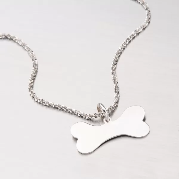 Přívěsek stříbro 925 stříbra - kost P1601214-0532-SLX