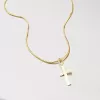 Zlatý křížek s ručním rytím 322P-130099