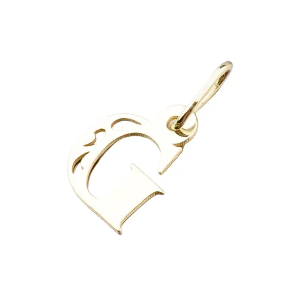 Přívěsek žluté zlato 585 písmeno G 442-0002-G