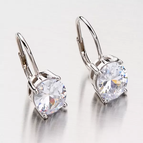 Dámské náušnice stříbro 925 zirkon GLM12-033