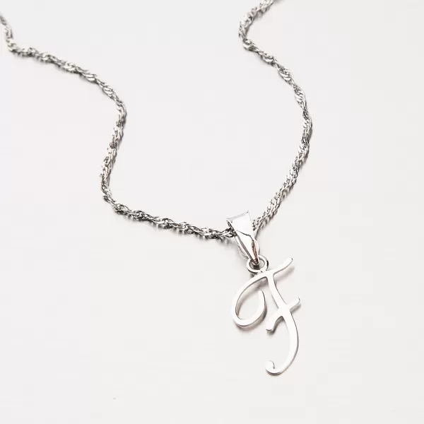 Přívěsek - zlaté písmenko F 43-21029-F