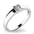Dámský prsten bílé zlato 585/1000 přírodní diamant 0.060 ct G/SI 10936D