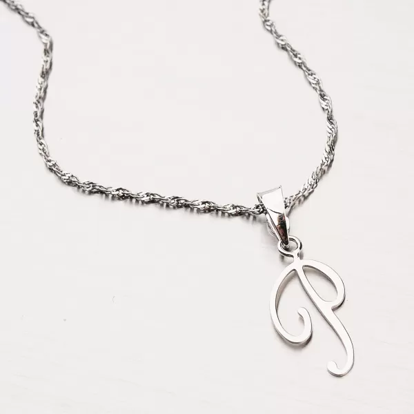 Přívěsek - zlaté písmenko P 43-21029-P