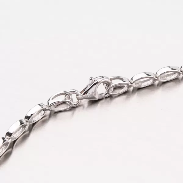 Náramek z bílého zlata 129P-141001