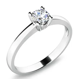 Zásnubní prsten bílé zlato 585/1000 přírodní diamant 0.25 ct G/SI ZP-10940D