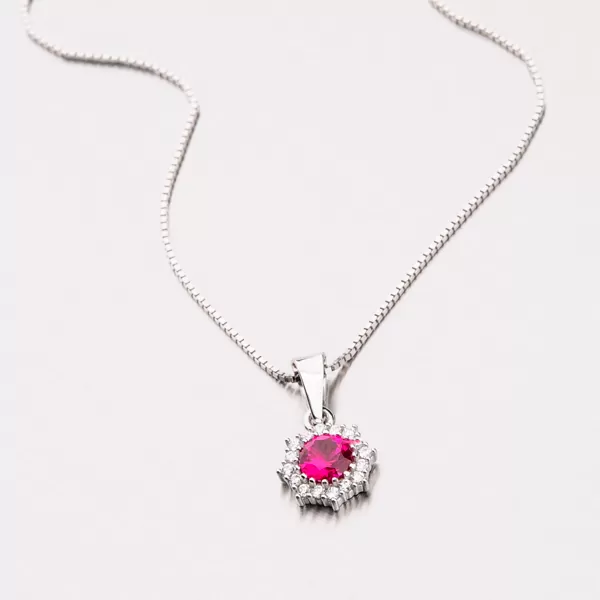 Přívěsek se zirkony 357P-120086-04