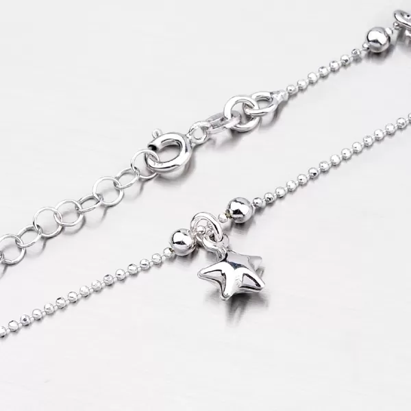 Stříbrný náramek s přívěsky YNG4066