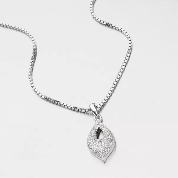 Stříbrný přívěsek se zirkony PXX02130189