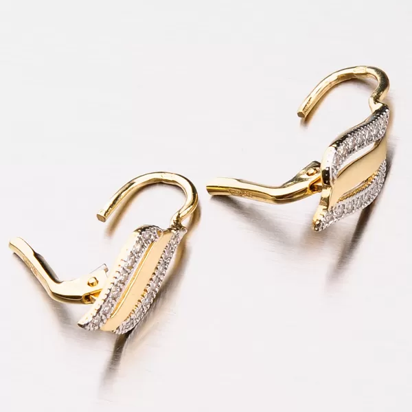 Dámské náušnice zirkony 42-31545