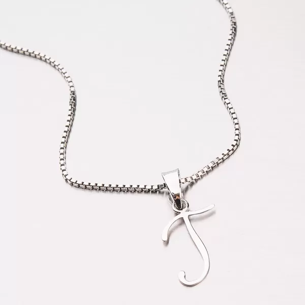 Přívěsek bílé zlato 585 - písmeno 43-21029-I