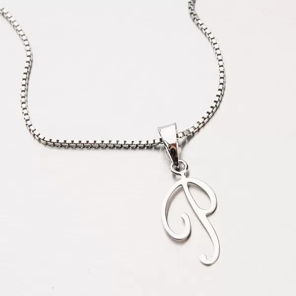 Přívěsek - zlaté písmenko P 43-21029-P