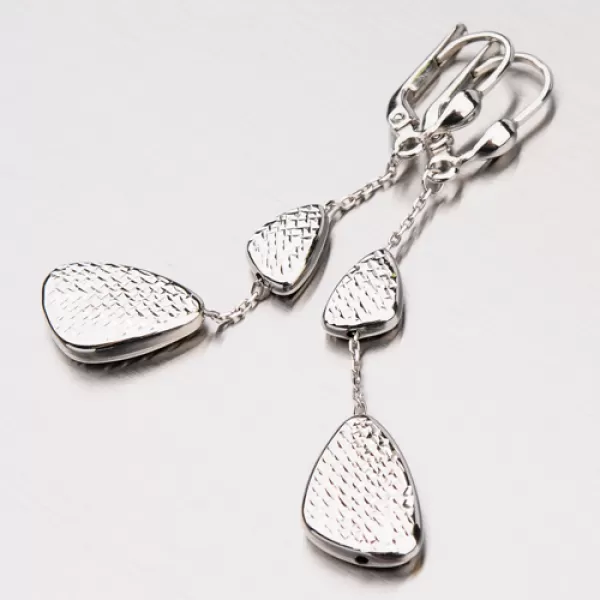 Zlaté visací náušnice 12-346